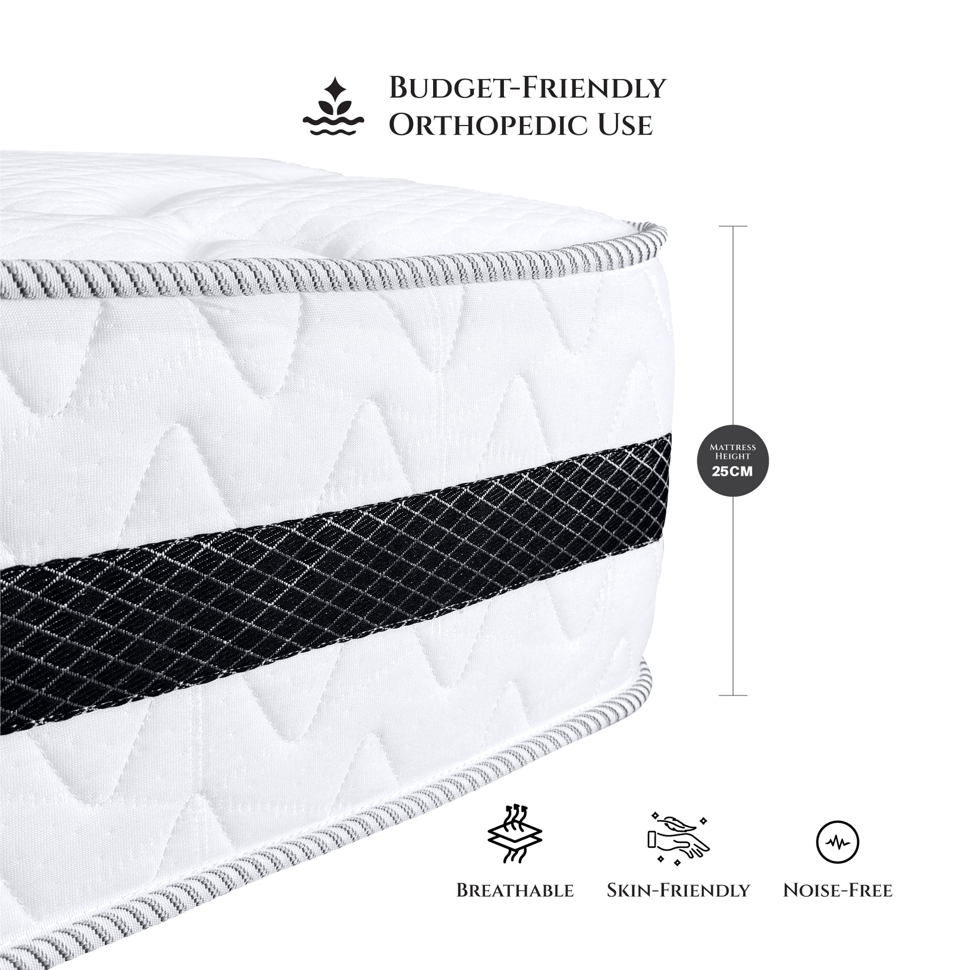 Cotton Home Celest Bonnell Spring Mattress