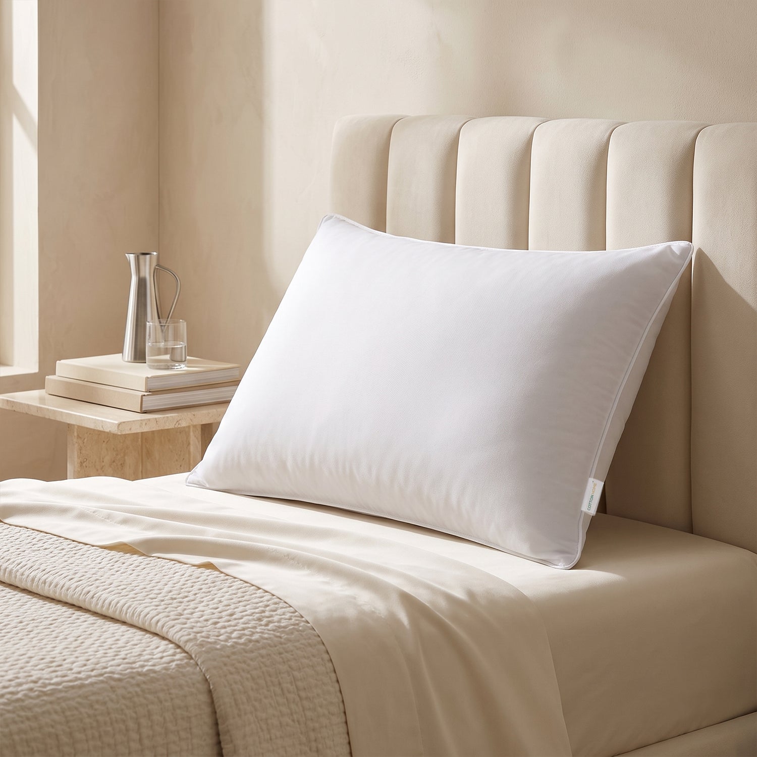Four Seasons Side Sleeper Light Weight Medium Firm Pillow  50x75cm 1200g