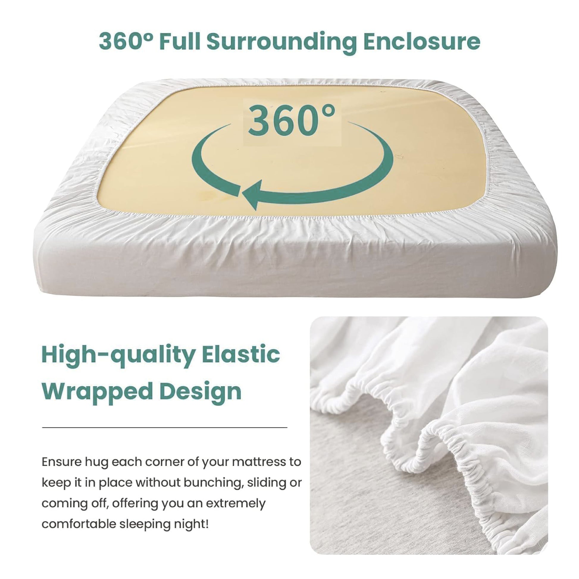 Abstract Duvet Cover King Size 6pcs set 220x240cm - Cotton Home