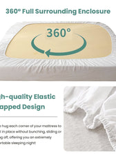 6 Pieces Duvet Cover Set –  220x240cm – Elegant Floral Bedding 01