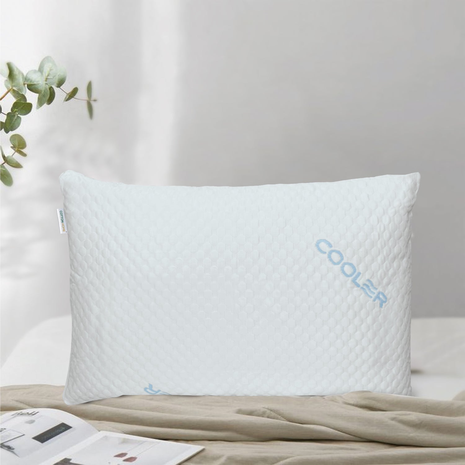 Collant Waterproof Pillow Protector 50 X 75 CM - 2 Piece, White