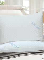Collant Waterproof Pillow Protector 50 X 75 CM - 2 Piece, White