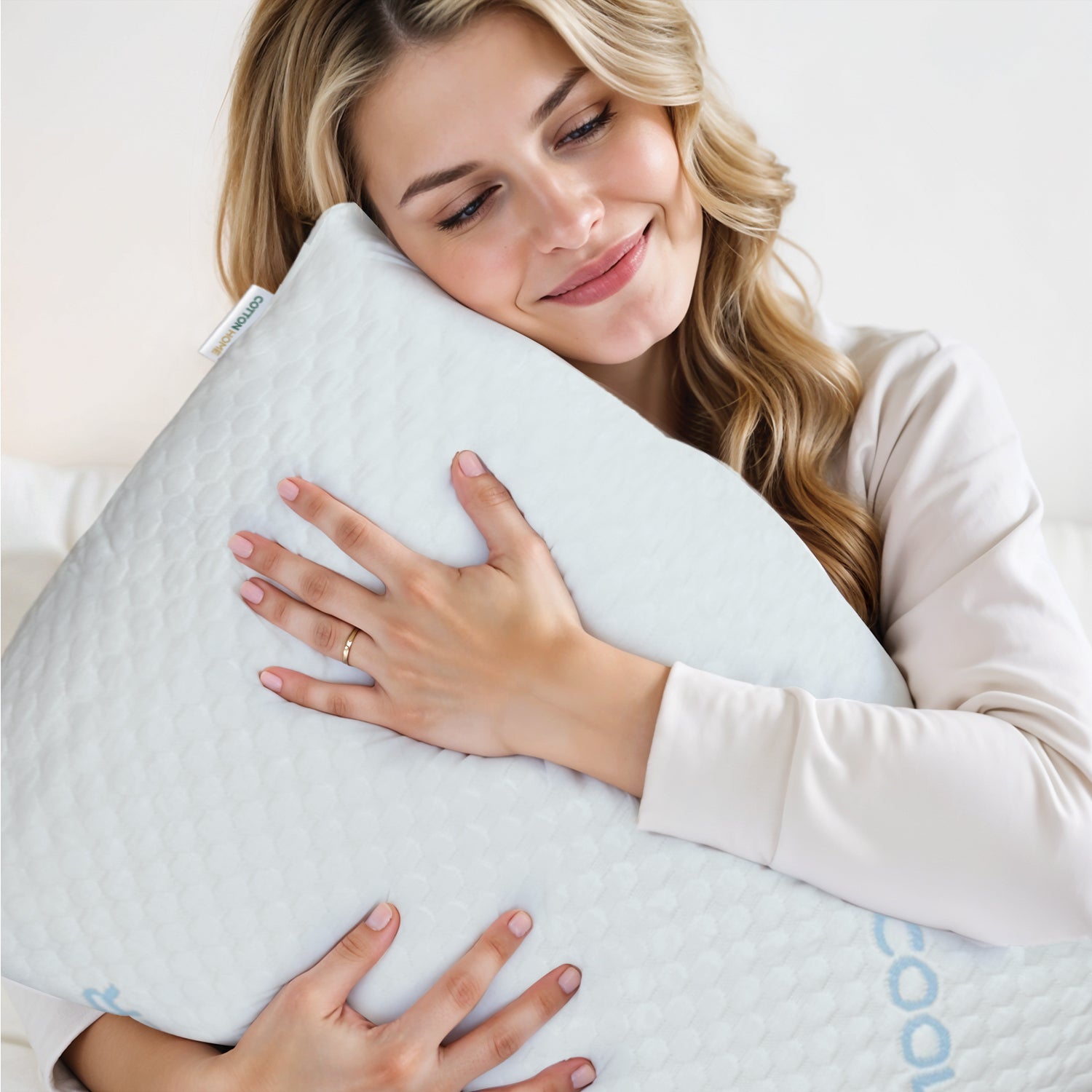 Collant Waterproof Pillow Protector 50 X 75 CM - 2 Piece, White