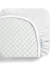 Premium Coolent Mattress Protector 160x200+35CM Breathable & Waterproof - Cotton Home