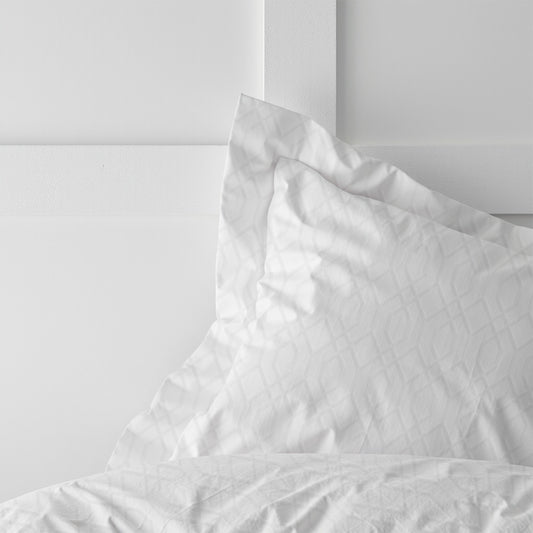 Egyptian Cotton Dobby 3PC Fitted Sheet 200X200+30CM Loom