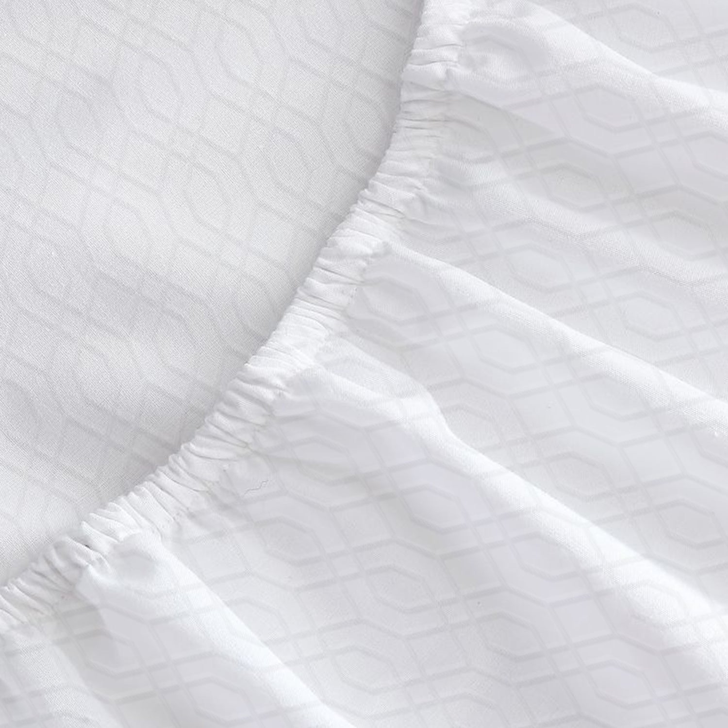 Egyptian Cotton Dobby 3PC Fitted Sheet 180X200+30CM Loom