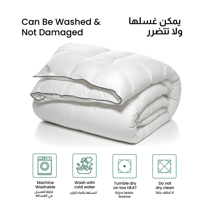 Royal Angular Egyptian Cotton Dowproof 240x260 - Cotton Home