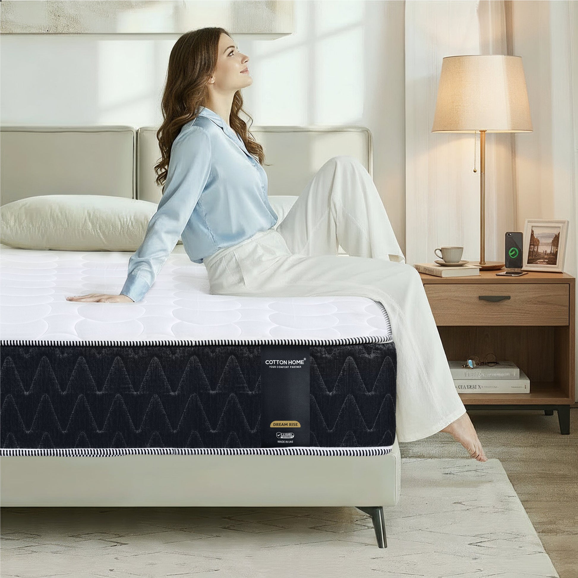 Cotton Home Dream Rise Bonnell Spring Medical Mattress
