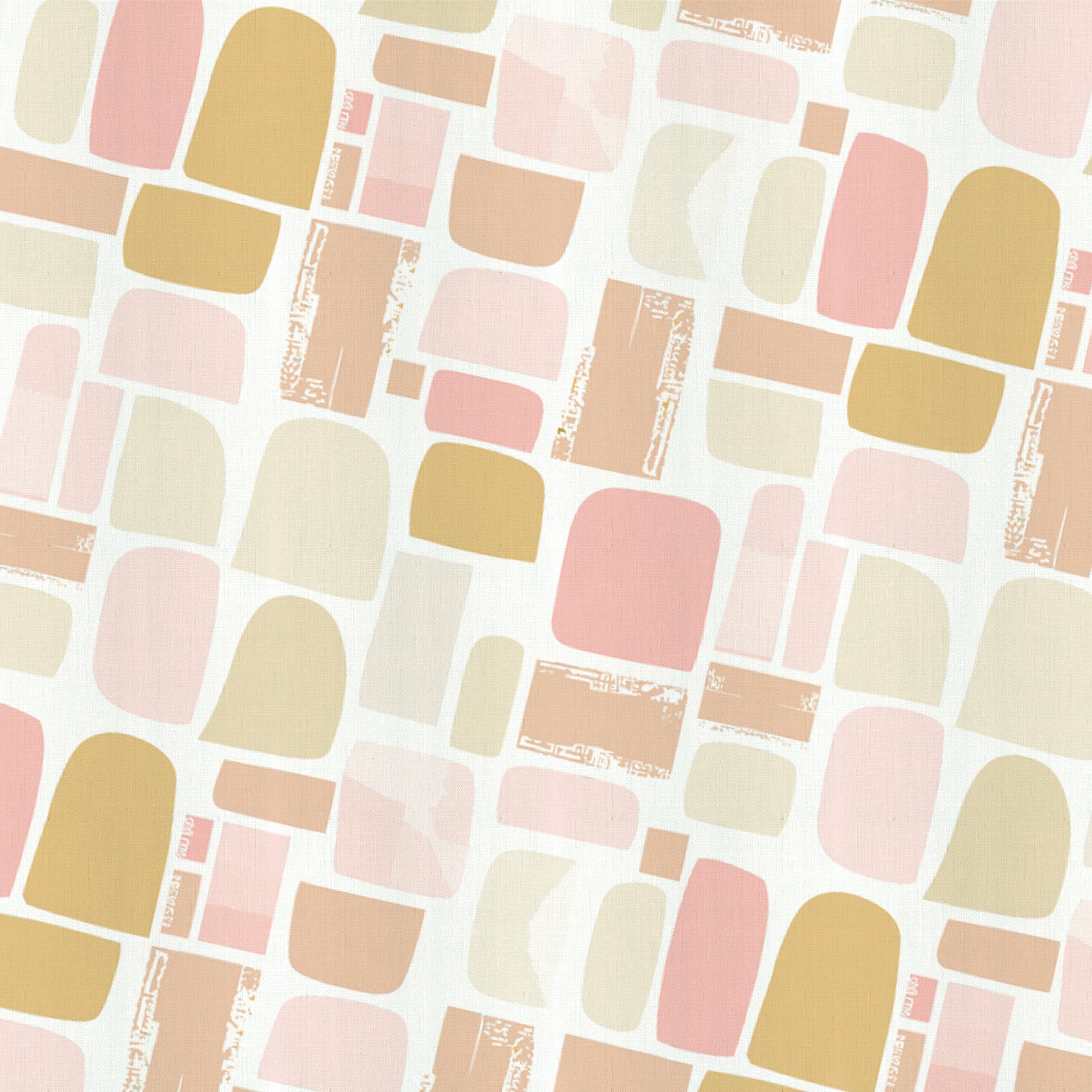 4PC Kids Duvet Cover Set – 160x220 Warm Blocks Design 100% Premium Cotton