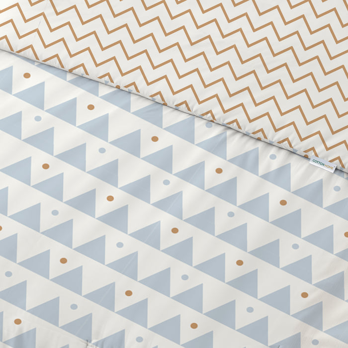 4PC Kids Duvet Cover Set – 160x220 Amber Dawn Design 100% Premium Cotton