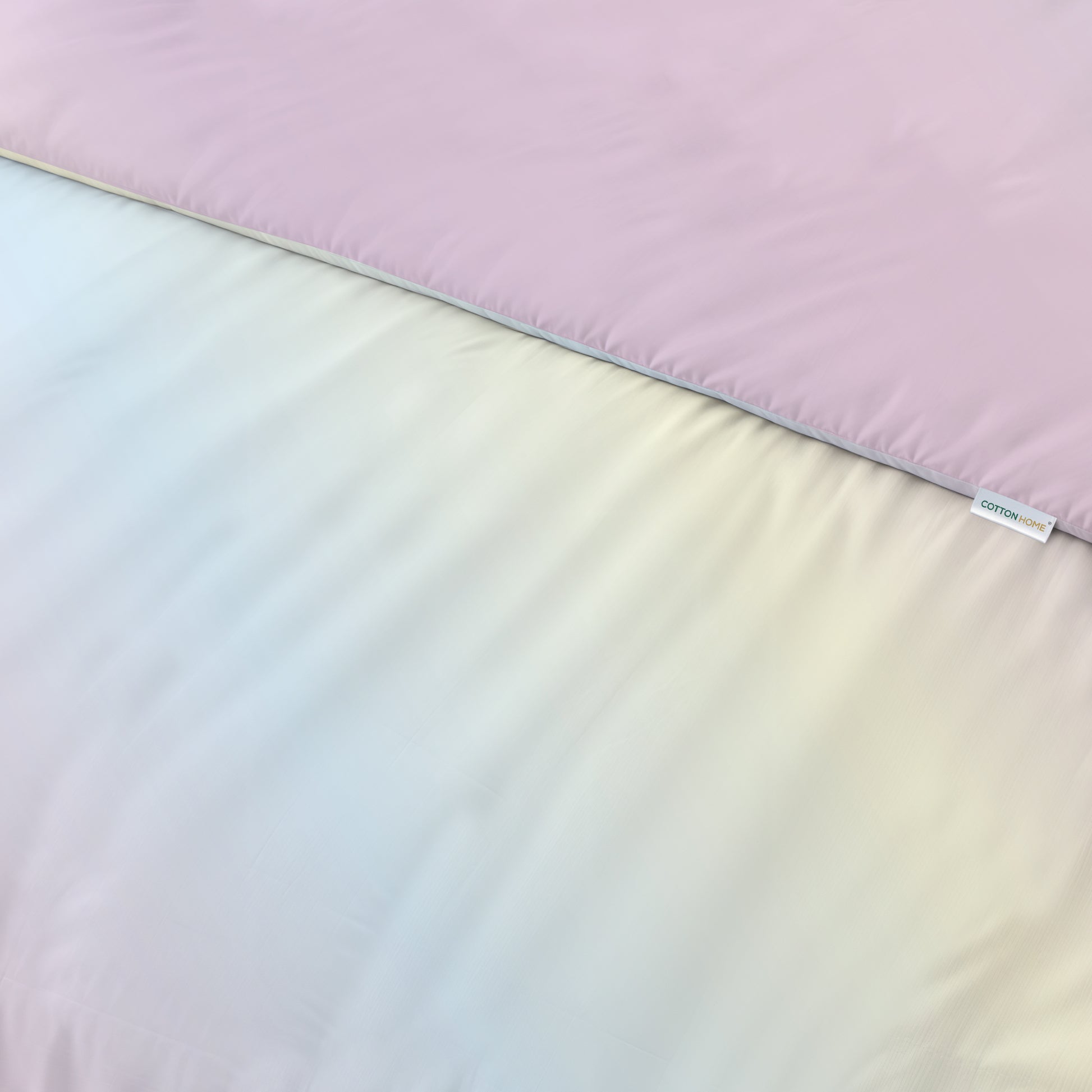 3PC Kids Duvet Cover Set – 135x220 Dusty Hue Design 100% Premium Cotton