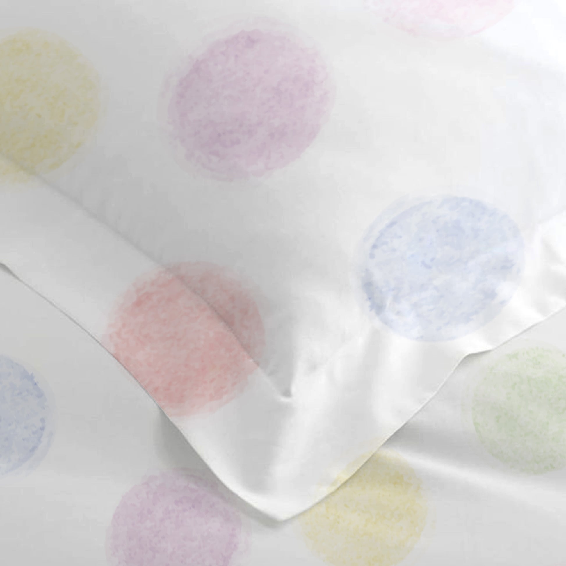 3PC Kids Duvet Cover Set – 135x220 Color Pops Design 100% Premium Cotton