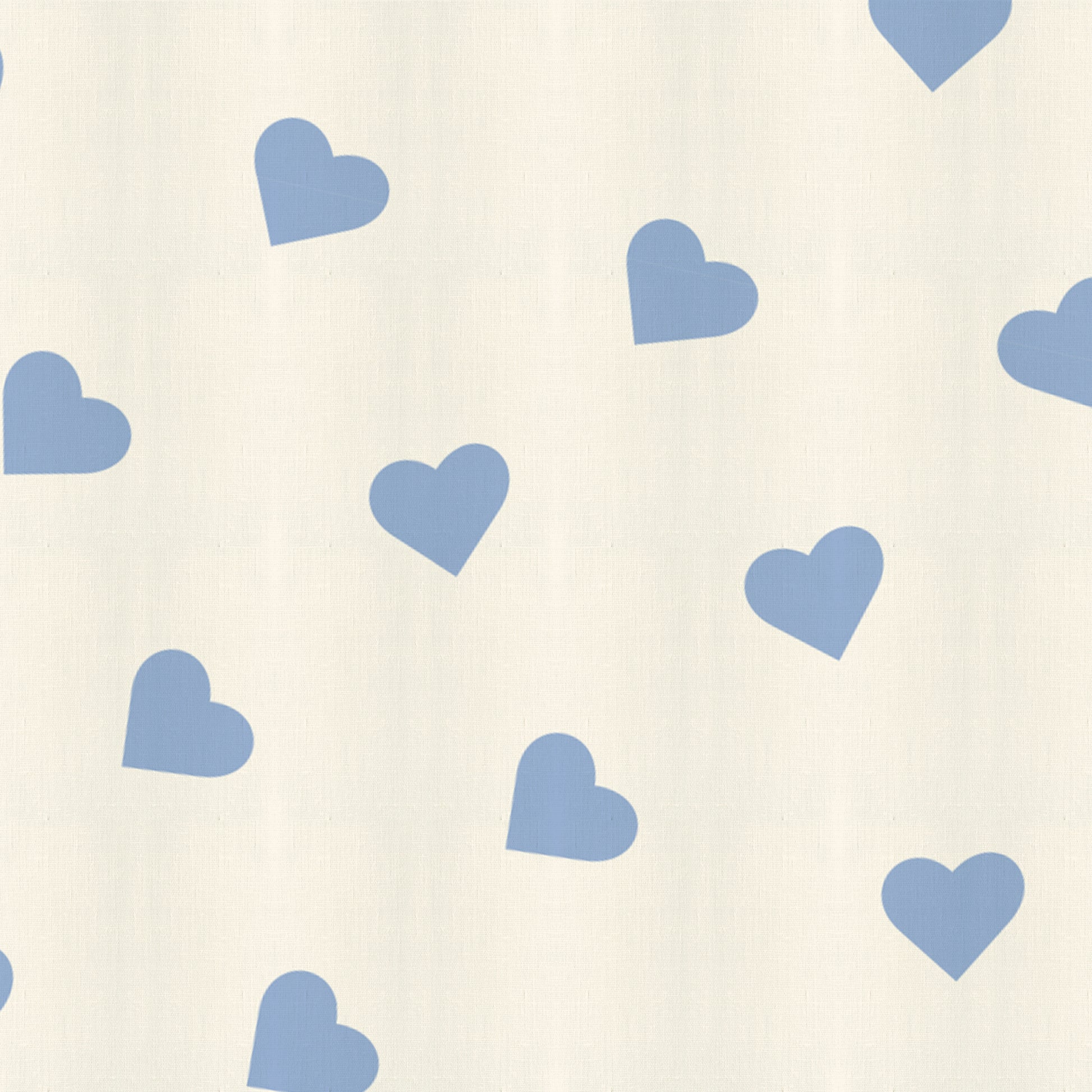 3PC Kids Duvet Cover Set – 135x220 Sky Hearts Design 100% Premium Cotton