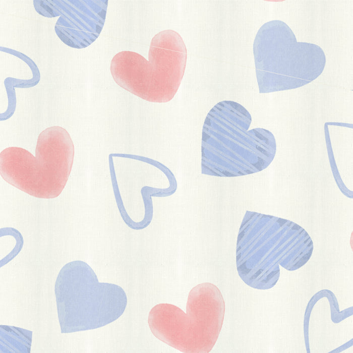 Back to School Essentials Premium Cotton Kids Bedding & Bathrobe Set Heart