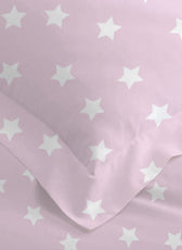 3PC Kids Duvet Cover Set – 135x220 Pastel Starlight Design 100% Premium Cotton