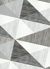 4PC Kids Duvet Cover Set – 160x220 Graphite Angles Design 100% Premium Cotton