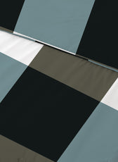 4PC Kids Duvet Cover Set – 160x220 Leafline Fusion Design 100% Premium Cotton