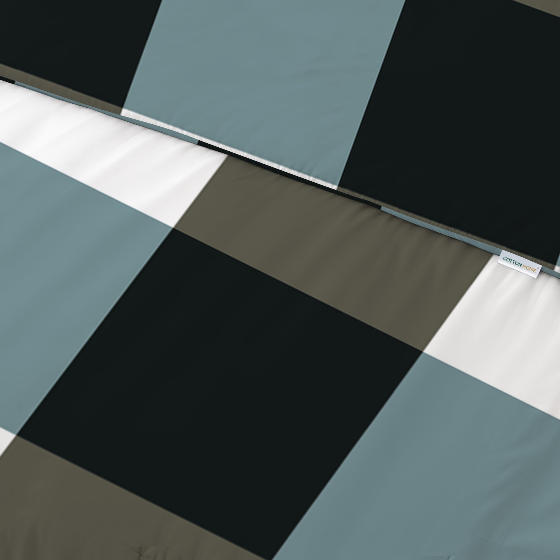 4PC Kids Duvet Cover Set – 160x220 Leafline Fusion Design 100% Premium Cotton