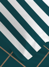 4PC Kids Duvet Cover Set – 160x220 Royal Emerald Design 100% Premium Cotton