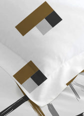 4PC Kids Duvet Cover Set – 160x220 Modern Artistry Design 100% Premium Cotton