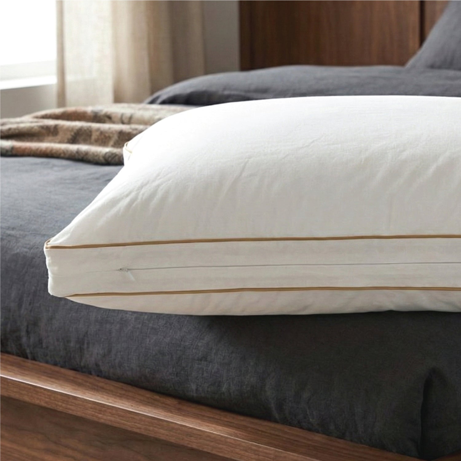 Elysian Adjustable Memory Foam Pillow – Dual Height 45x70cm