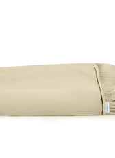 Supersoft Microfiber Single Fitted sheet 90x200+20 CM Beige with Deep Pockets