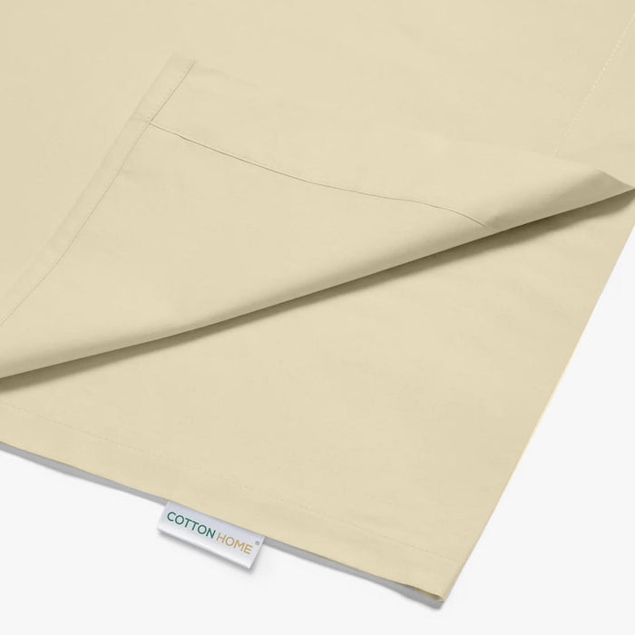 Flat Sheet Supersoft Microfiber Super King 240x260cm-Beige