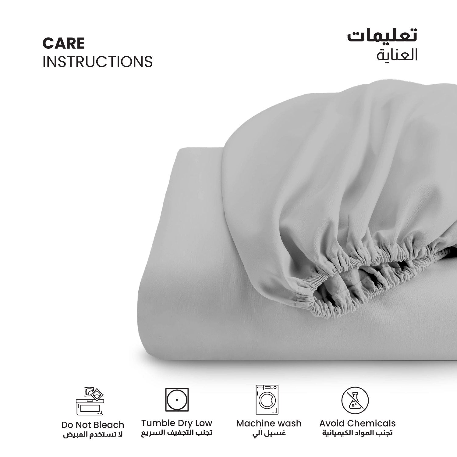 3 Piece Fitted Sheet Set Supersoft Microfiber Grey Single Size 120x200+25cm with 2 Pillow Case