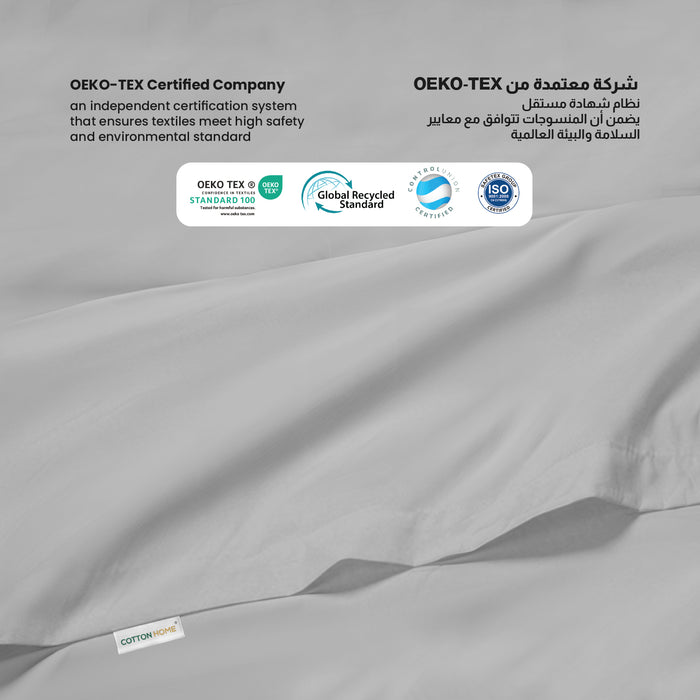 Flat Sheet Super Soft Queen 200x220cm-Grey