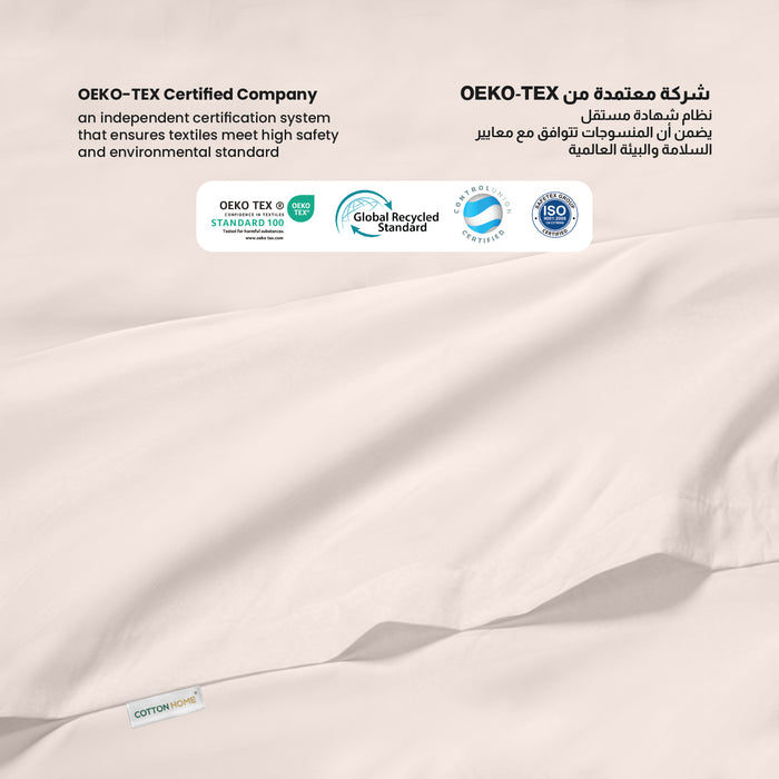 Flat Sheet Supersoft Microfiber King 220x240cm-Ivory