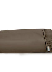 Super Soft Fitted Sheet 90x200+20 CM Khaki with Deep Pockets - Cotton Home