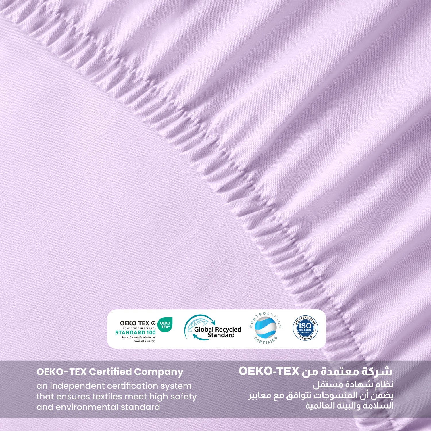 3 Piece Fitted Sheet Set Supersoft Microfiber Light Purple Single Size 120x200+25cm with 2 Pillow Case