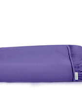 Super Soft King Size Fitted sheet 200x200+30cm Purple with Deep Pockets - Cotton Home