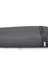Supersoft Microfiber Double Size Fitted sheet 120x200+25 cm Silver with Deep Pockets