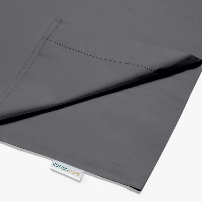 Flat Sheet Supersoft Microfiber Queen 200x220cm-Silver