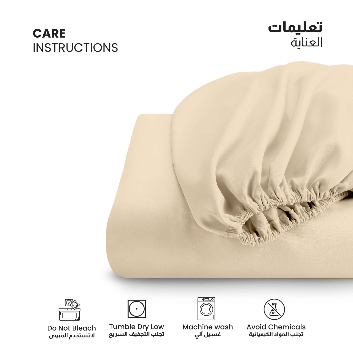 Supersoft Microfiber Fitted Sheet 90x200+20 CM Stone with Deep Pockets