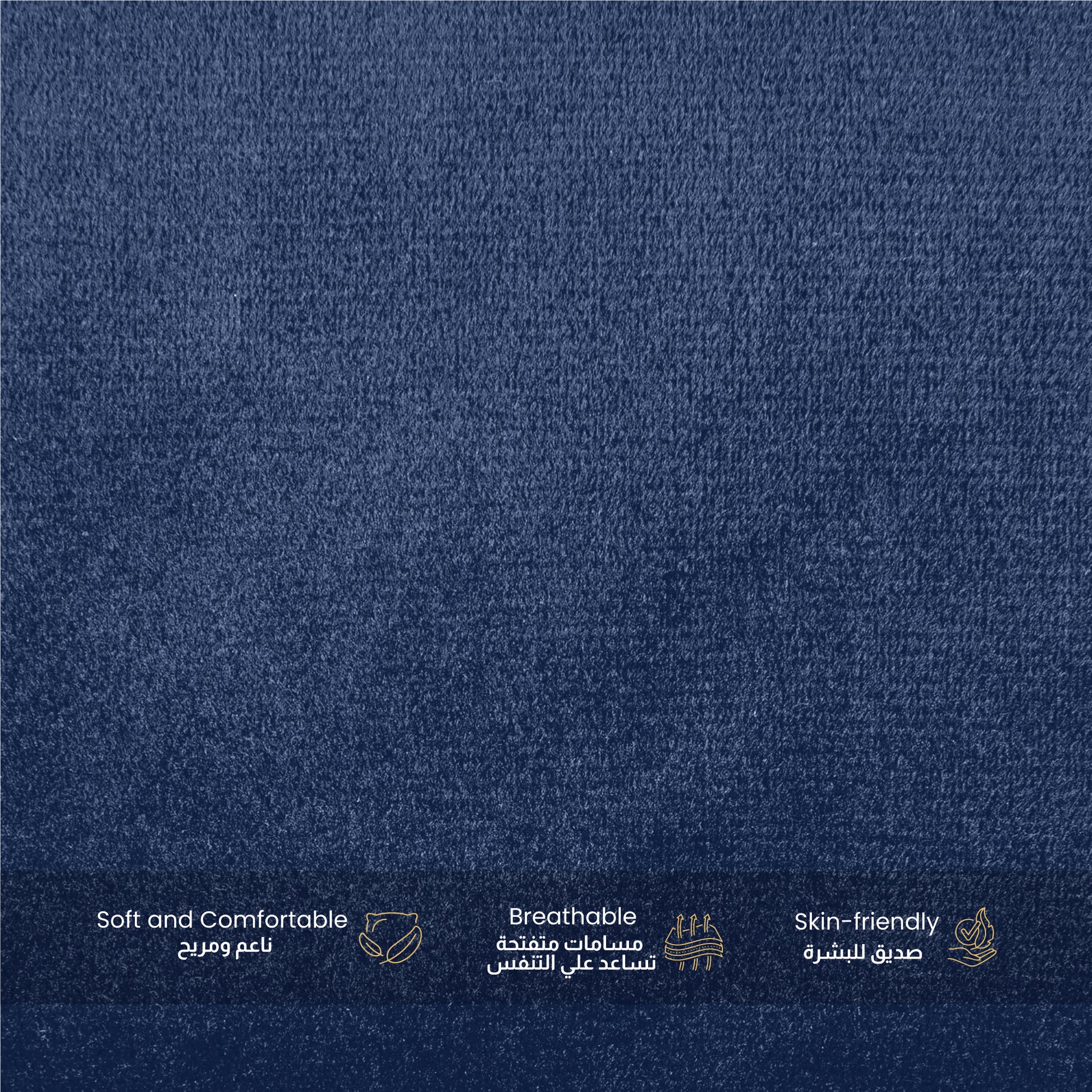 Serenity Velvet Pregnancy Pillow G-Shape Full Body Pillow  With Removable Cover Navy Blue - Cotton Home