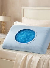 Atlantic Memory Foam Gel Pillow – Ergonomic Cervical Spine Support 60x40x14cm