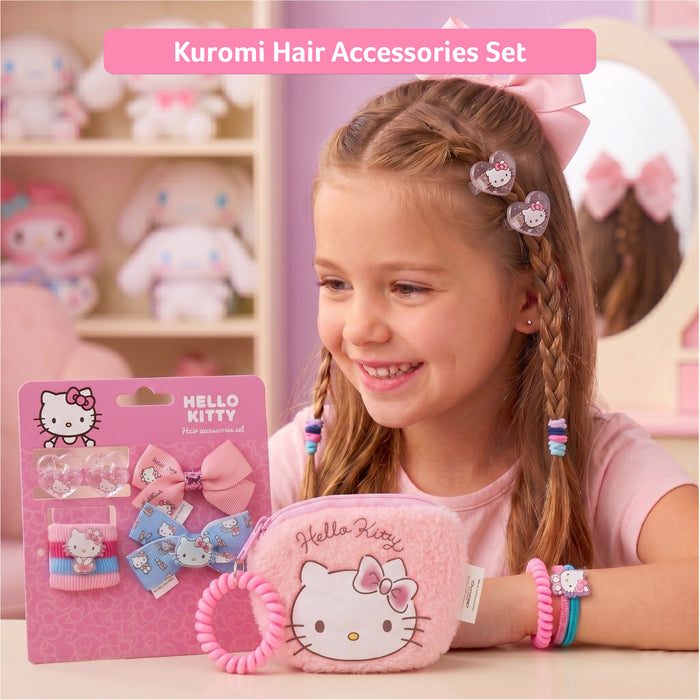 Back to School Essentials School Bags & Hair Accessories Hello Kitty set