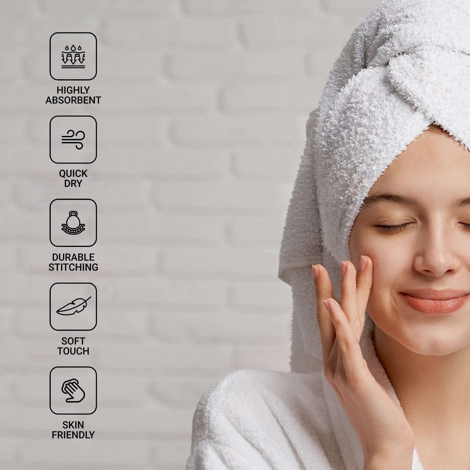 Cotton Home Ultimate Towel Collection - 8 Piece Bundle Mint - Cotton Home