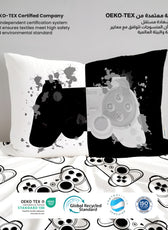 Kids Duvet Cover Set - 4 Pc - Joystick Print 160x220cm | Cotton Home - Cotton Home