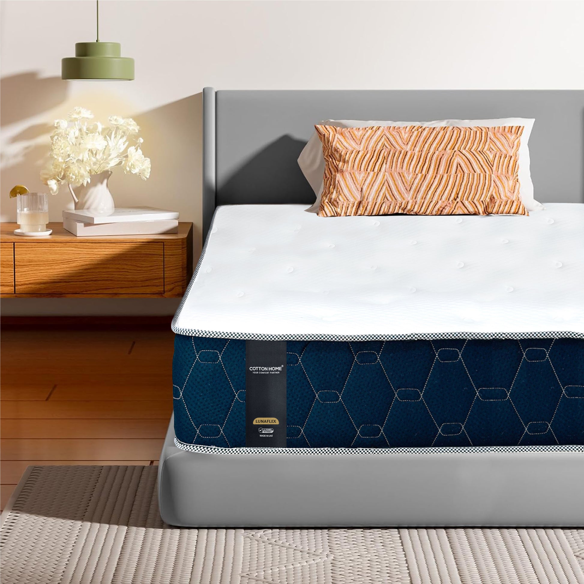 Cotton Home Lunaflex Pocket Spring Plush Mattress