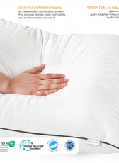 Triton Premium Cotton Three-in-One Adjustable Layer Cotton Pillow with Down Alternative filling 50x75 cm - Cotton Home