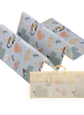 Baby Crawling Mat 200x180CM Large Reversible Waterproof, Non-Slip Play Mat with Elephant Design