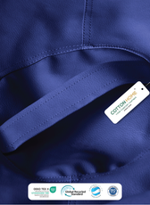 Kids Bean Bag Chair Premium PU Leather 50x80x80cm - Navy Blue