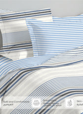 Loresa 350TC  Cotton 6-Piece Set Premium Quality King Comforter Set 220x240cm