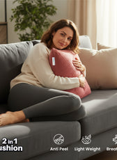 Dormella 2-in-1 Cushion with Blanket by Cotton Home