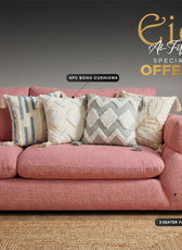 Italian Pearl Design 3-Seater Sofa Bundle