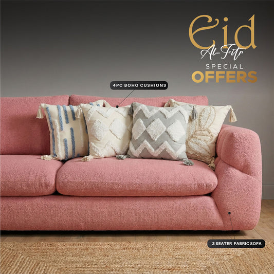 Italian Pearl Design 3-Seater Sofa Bundle