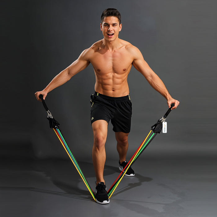 Fitness Resistance Bands Set – Complete Home Workout Kit